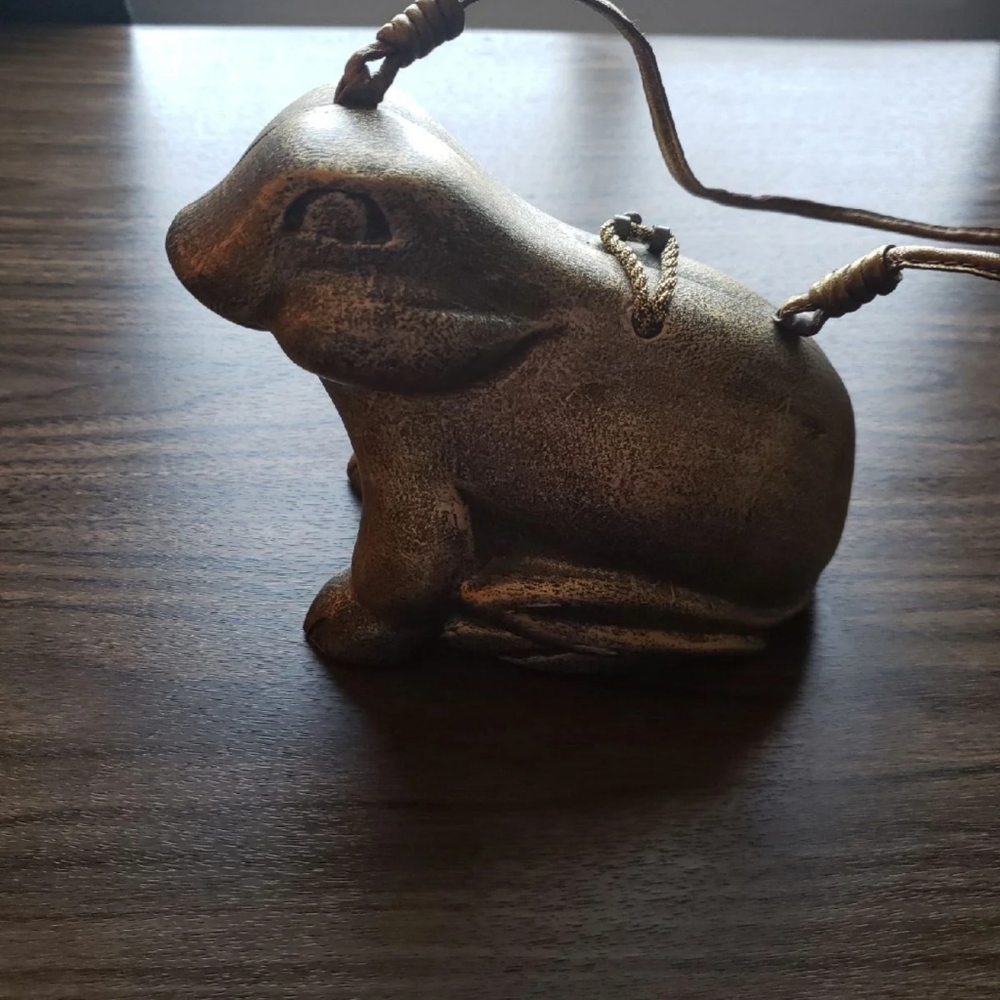 Rare Timmy Woods Gold Frog-Signed & Numbered